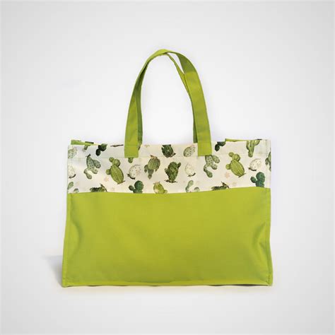 Bolso verde playa Continuara.org