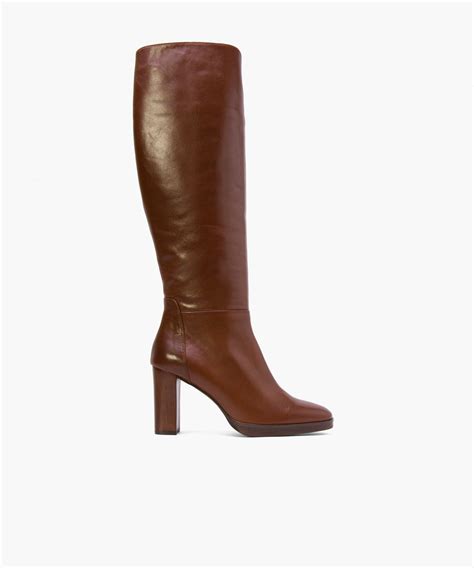 Bota piel marron Continuara.org