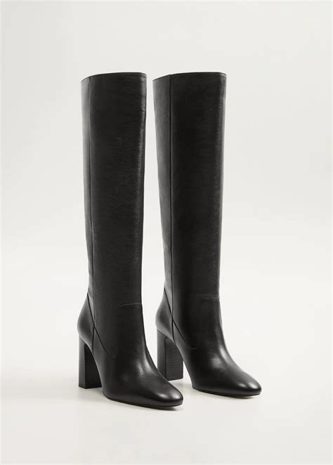 Botas altas negra Continuara.org