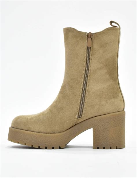 Botas antelina plataforma Continuara.org