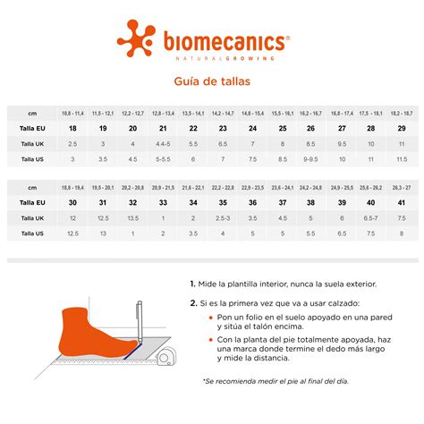 Botas biomecanics talla Continuara.org