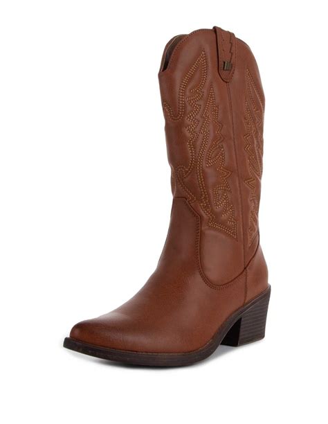Botas marrones mustang Continuara.org