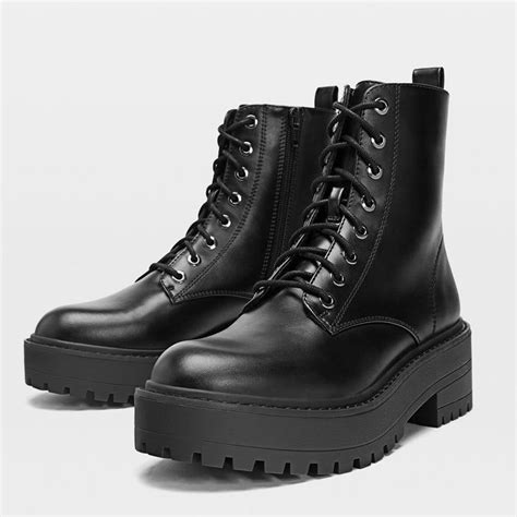 Botas militares stradivarius Continuara.org