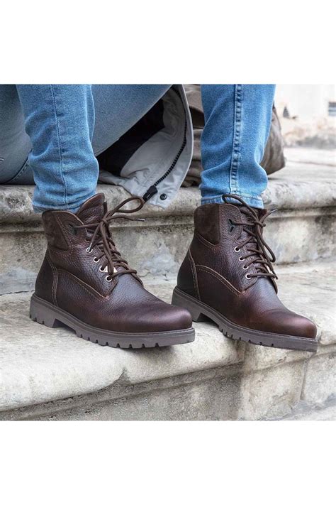 Botas napa marron Continuara.org