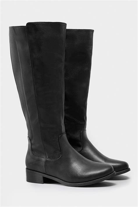 Botas negras altas Continuara.org