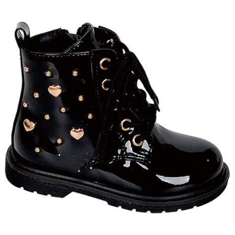 Botas negras nina Continuara.org