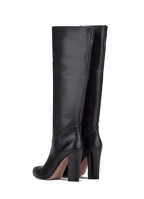 Botas negras tacon Continuara.org