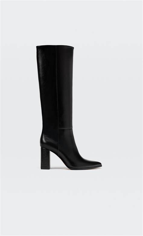 Botas negras zara Continuara.org