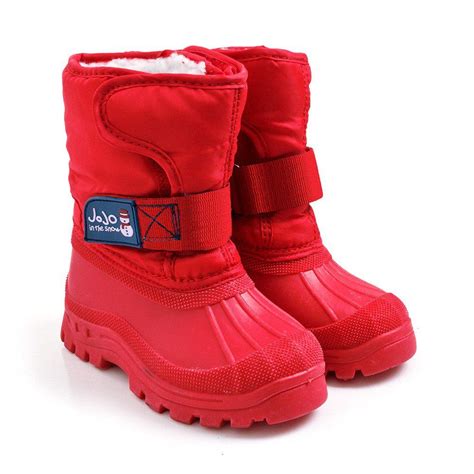 Botas nieve rojas Continuara.org