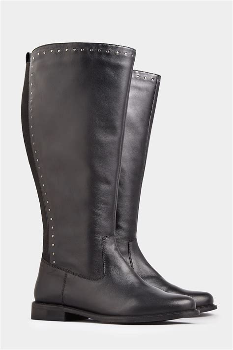 Botas piel negras Continuara.org