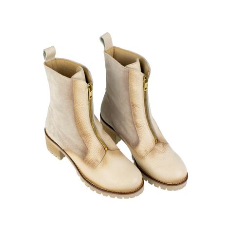 Botines beige talla Continuara.org