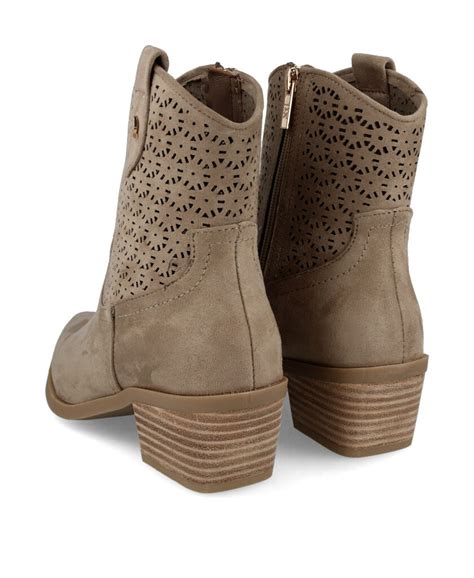 Botines beiges tacon Continuara.org