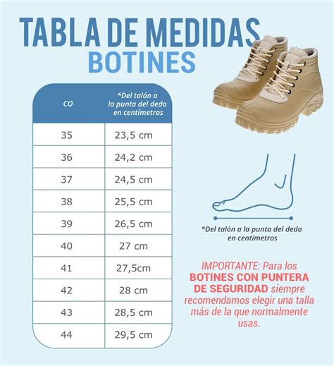 Botines talla Continuara.org