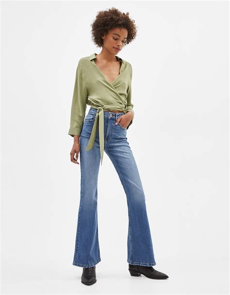 Botines vaqueros bershka Continuara.org