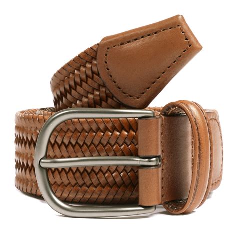 Brown leather elastic Continuara.org