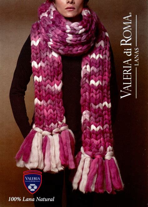 Bufanda lana fucsia Continuara.org