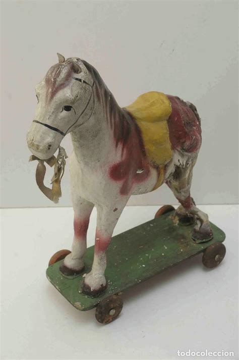 Caballo juguete antiguo Continuara.org