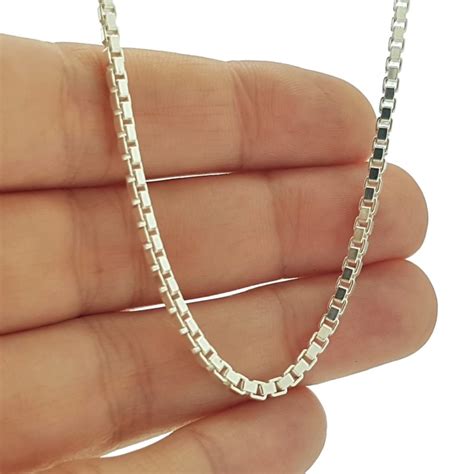 Cadena veneciana plata Continuara.org