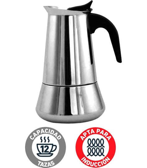 Cafetera italiana inox Continuara.org