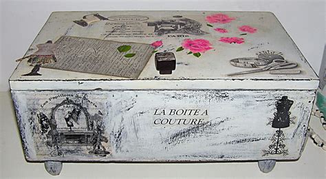 Caja costurero vintage Continuara.org
