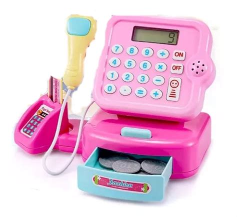 Caja registradora rosa Continuara.org