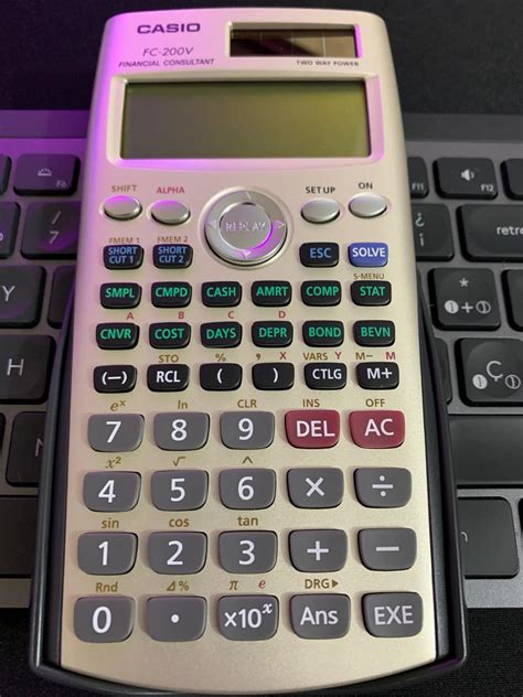 Calculadora casio financiera Continuara.org