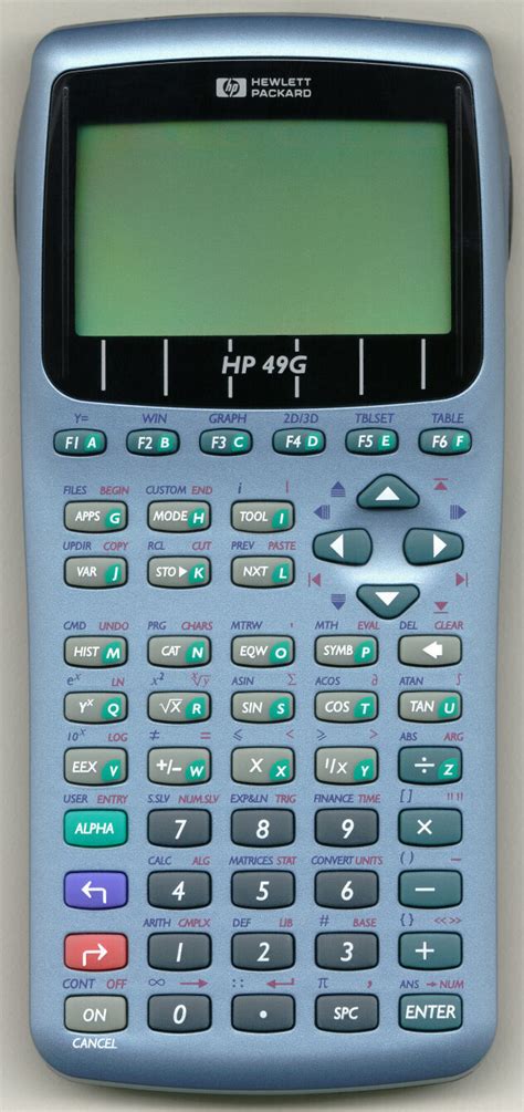 Calculadora hp 49g Continuara.org