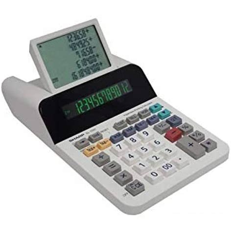 Calculadora impresora sharp Continuara.org