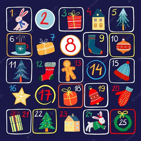 Calendario adviento navidad Continuara.org