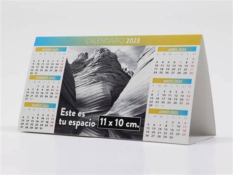 Calendario mesa personalizable Continuara.org