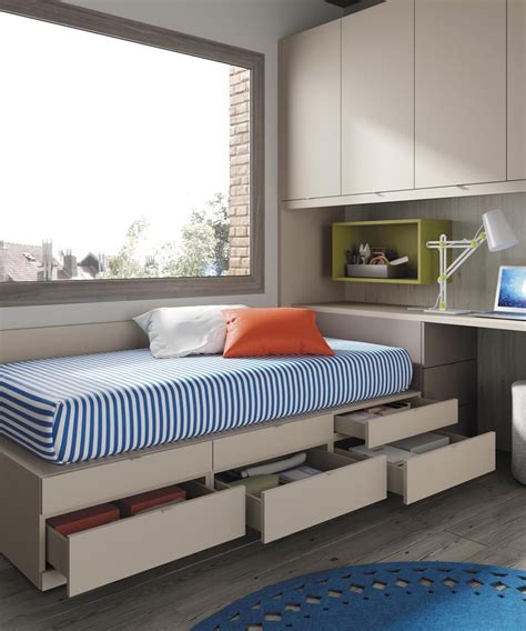 Cama cajones dormitorio Continuara.org
