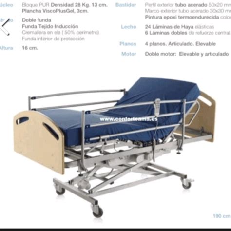 Cama hospital abatible Continuara.org