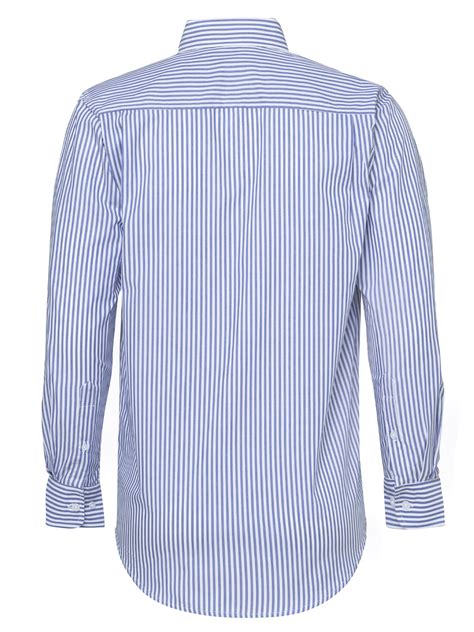 Camisa azul rayas Continuara.org