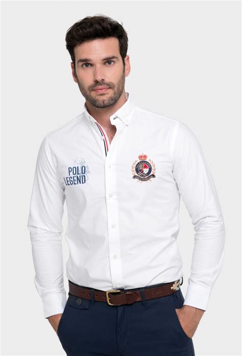 Camisa blanca bordada Continuara.org