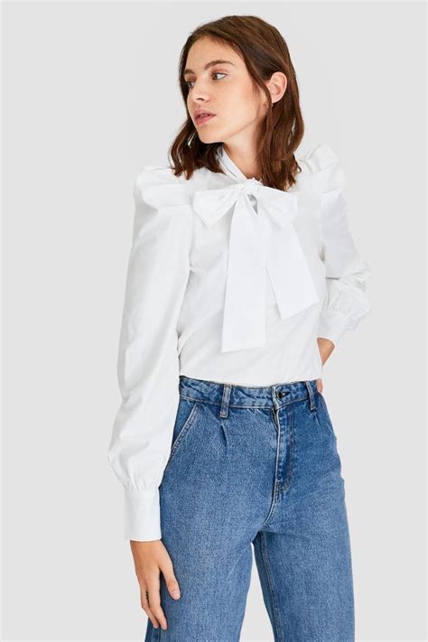 Camisa blanca stradivarius Continuara.org