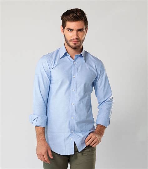 Camisa celeste talla Continuara.org