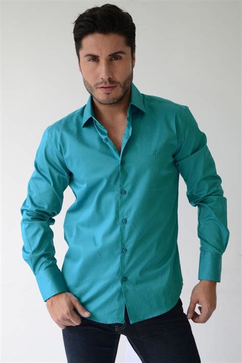 Camisa color turquesa Continuara.org