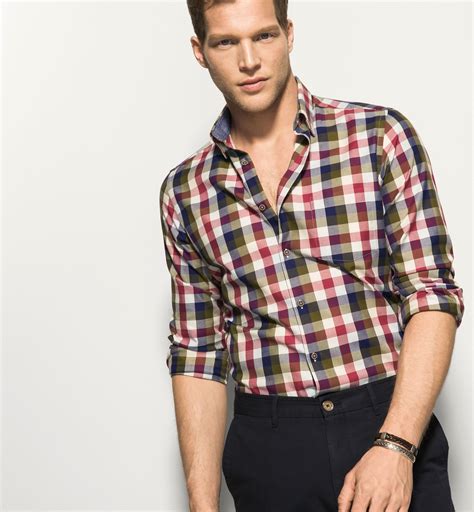 Camisa cuadros men Continuara.org