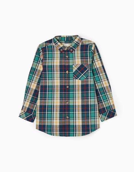 Camisa cuadros nino Continuara.org