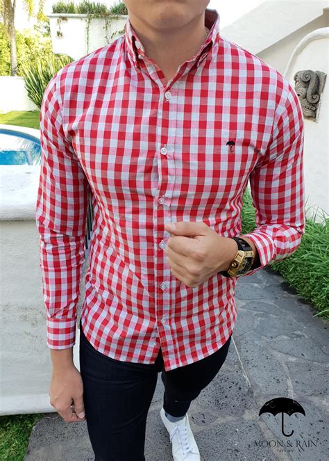 Camisa cuadros rojos Continuara.org
