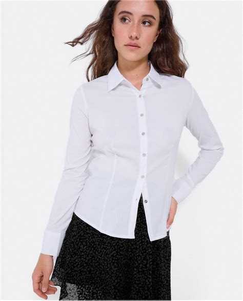 Camisa entallada talla Continuara.org