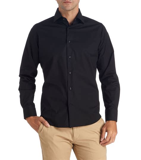 Camisa negra hombre Continuara.org