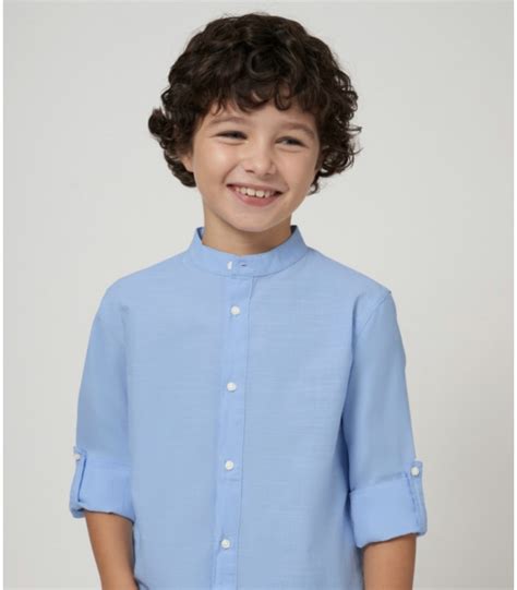 Camisa nino cuello Continuara.org