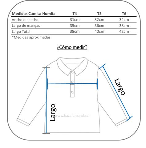Camisa nino talla Continuara.org