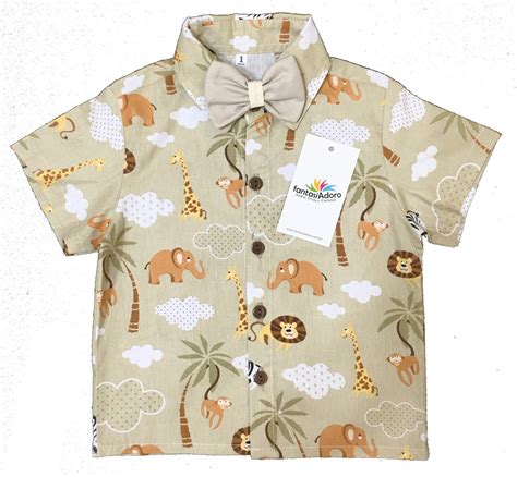 Camisa safari Continuara.org