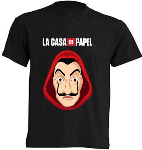 Camiseta casa papel Continuara.org