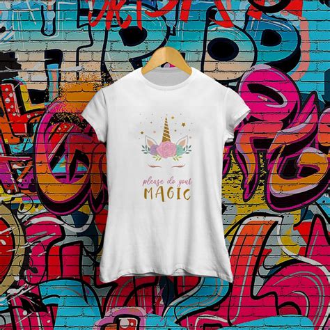 Camiseta chica unicornio Continuara.org