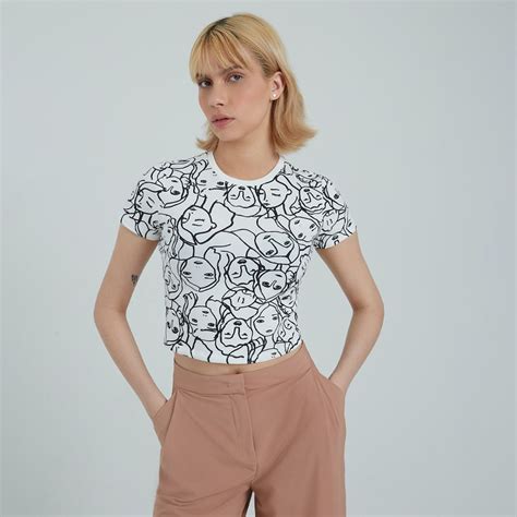 Camiseta estampada manga Continuara.org
