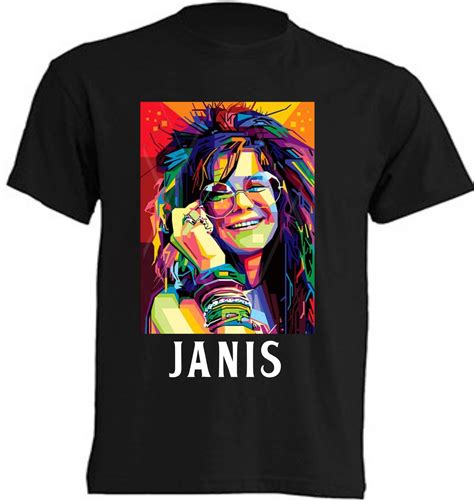Camiseta janis joplin Continuara.org