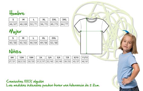 Camiseta nina talla Continuara.org